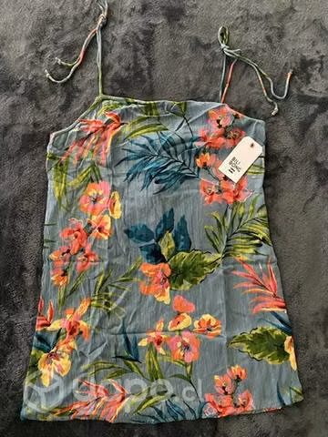 Vestido corto flores Billabong - Imagen 5