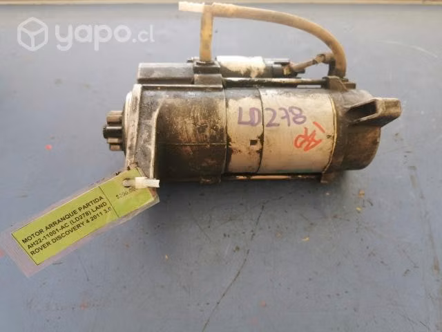 Motor Arranque Partida Land Rover 2011