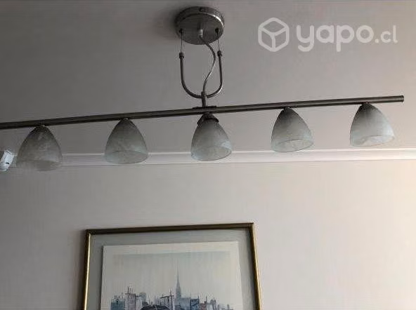 Lampara de colgar seis luces