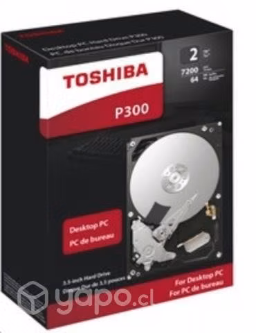 Disco duro Toshiba 2tb
