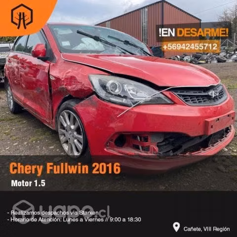 Carter chery fullwin 2016