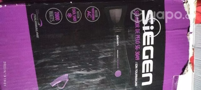 Secador de cabello