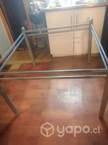 Mesa d vidrio grande - Imagen 3