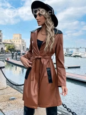 Chaqueta ecocuero talla M