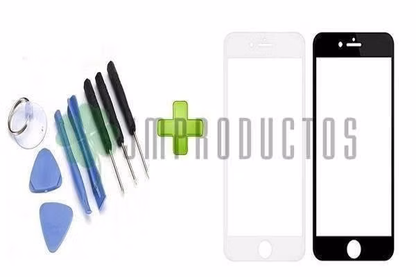 Cristal Glass Iphone 7 Iphone 7g Original + Kit