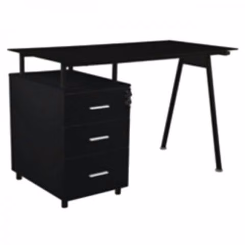 Escritorio negro