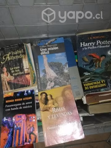 Libros cada uno, mínimo 10