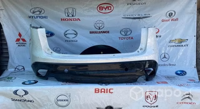 Parachoque Mazda Cx5 12-15 Trasero Blanco