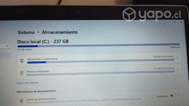 Hp probook Intel Core i3 ssd 240 GB RAM 4 GB
