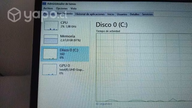 Hp probook Intel Core i3 ssd 240 GB RAM 4 GB