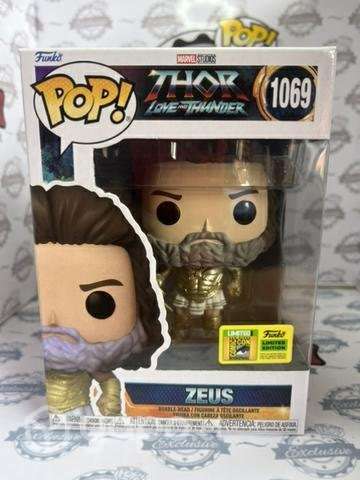 Funko Pop! Zeus #1069 Exclusivo SDCC / Thor L&T - Imagen 2