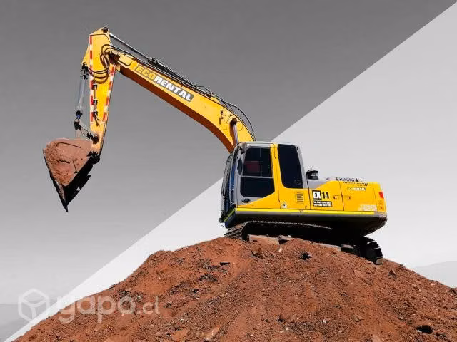 Arriendo excavadora por dia