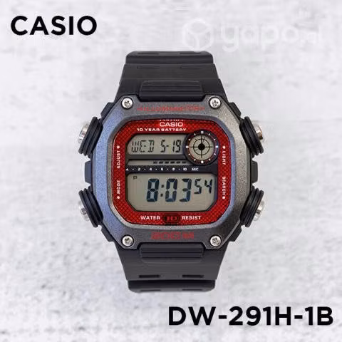 Reloj casio dw291-9 carcaza dura 200m .nuevos