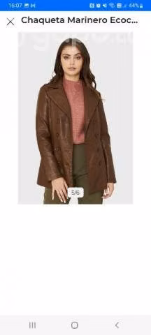Chaqueta ecocuero Nicopoly - Imagen 2