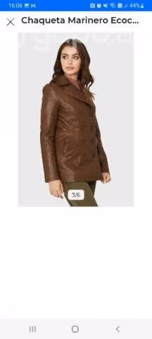 Chaqueta ecocuero Nicopoly - Imagen 4