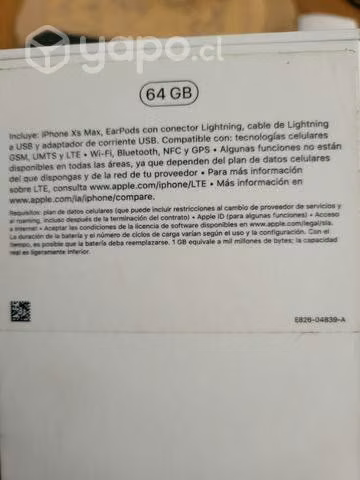 Iphone xs max buen estado 64 Gb. - Imagen 4