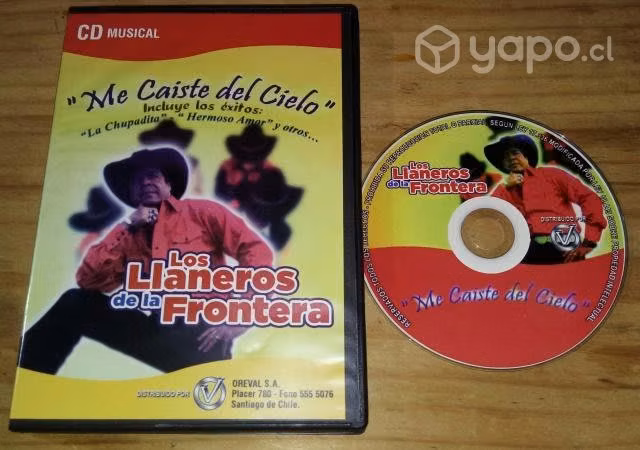 Los Llaneros De La Frontera - Me Caíste Del Cielo