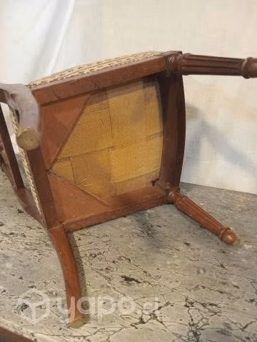 Antigua sillita francesa infante muñeca-coleccion