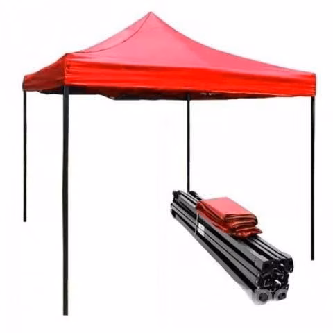 Toldo plegable 3x3 metros Rojo Nuevo