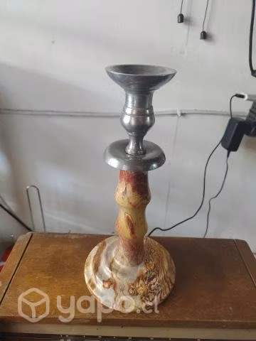 Porta velas de mármol