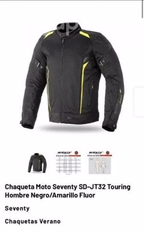 Chaqueta para moto