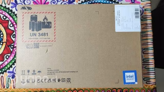 Notebook HP I3 8gb/256 ssd
