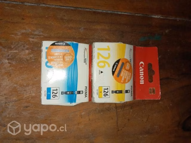 Tintas HP - Canon - Epson 126 Canon