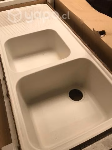 Lavaplatos Doble Corian Dupont Nuevo
