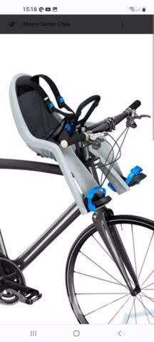 Silla bicicleta frontal