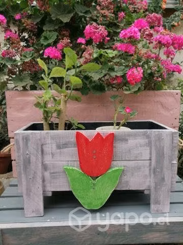 Jardinera de madera - Imagen 3
