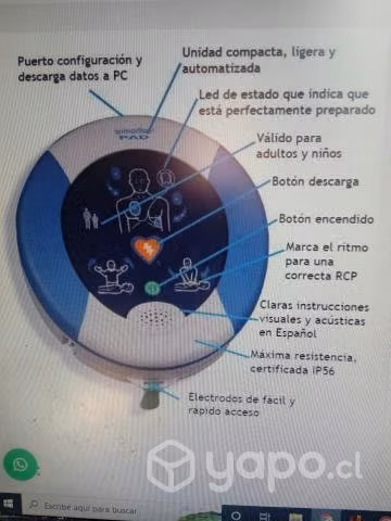Desfibrilador Samaritan Pad - Imagen 3