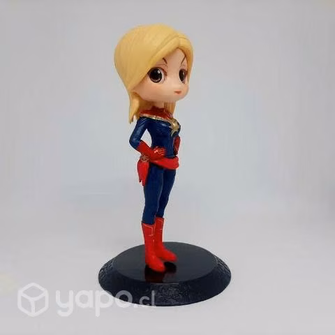 Figura de capitana marvel coleccionable