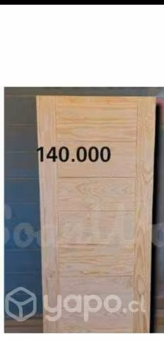 Puertas pino radiata y Oregón
