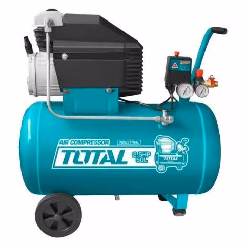 Compresor 50lts 2.5hp marca Total