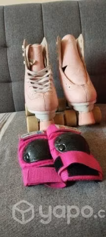 patines artísticos marca Oxelo número 40