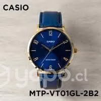 Reloj casio mtpvt01l-7 semi plano nuevos
