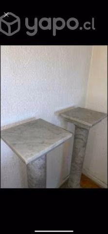 Pedestales de mármol puro