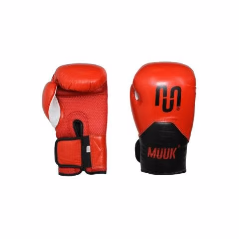 Guante de Box Muuk Cuero Eliminator RJ/NG 10 OZ