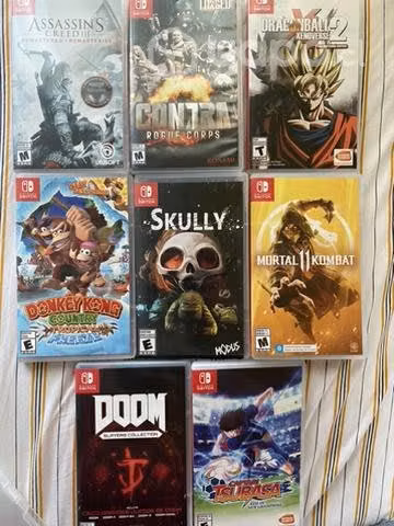 Juegos para Nintendo switch