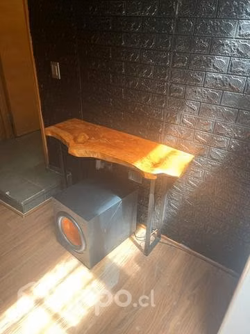 Mesa arrimo madera