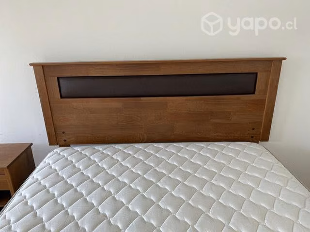 Cama 2 plazas +2 veladores - Imagen 3