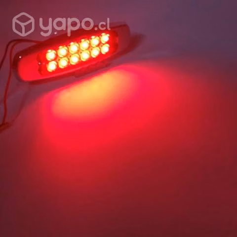 Foco Luz Lateral Led Bi-volts Trocha Borde Metálic