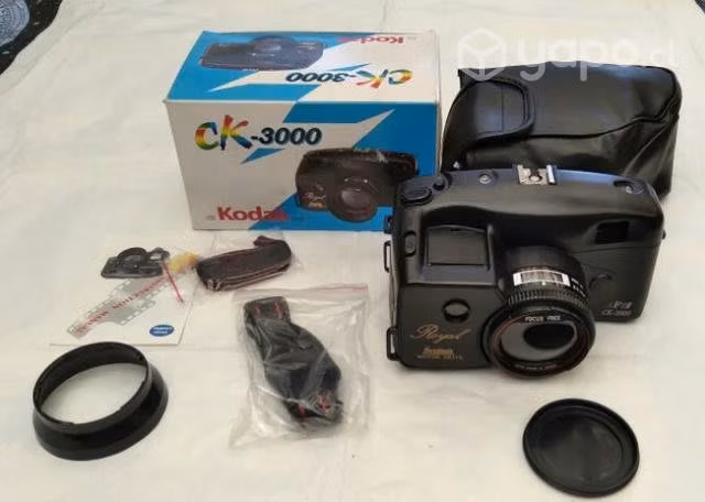 Camara fotografica analoga de los 90s de coleccion
