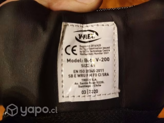 Bota de seguridad V-Flex de alta montaña - Imagen 5
