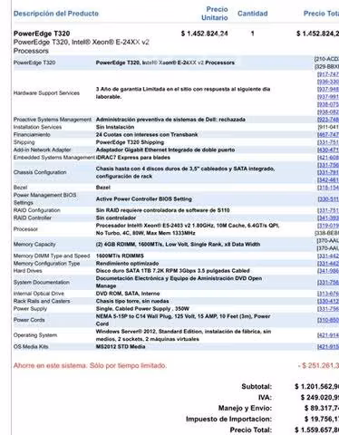 Servidor DELL PowerEdge T320 - Imagen 2