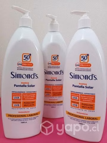 Protector Solar Simond 1 Litro Fps50