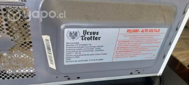 Microondas marca versus trotter