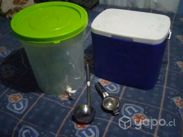 valde de 20 litros y Caba térmica de 20 litros