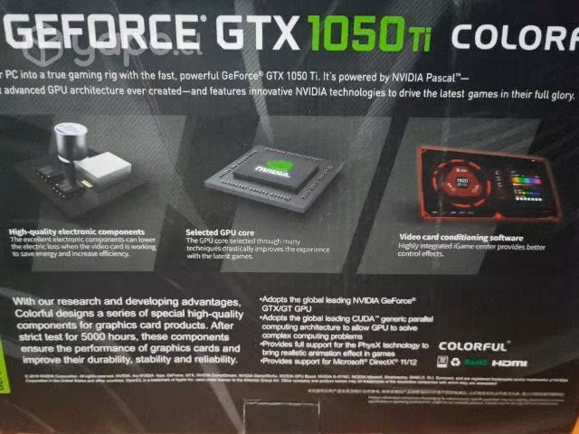 Tarjeta gráfica 1050 ti 4gb - Imagen 3