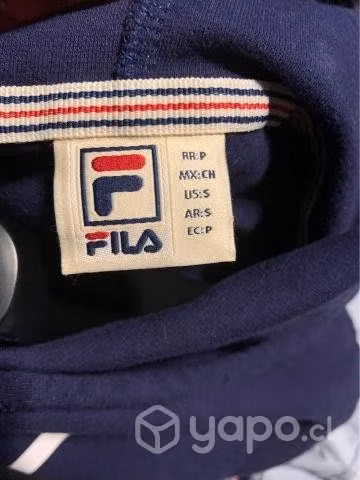 Poleron Fila Azul